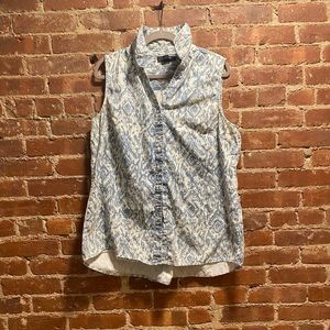 Style & Co button down vest 100% cotton size XL